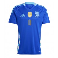Camisa de time de futebol Argentina Angel Di Maria #11 Replicas 2º Equipamento Copa America 2024 Manga Curta
